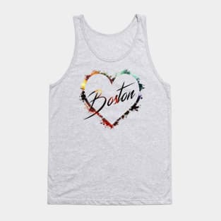 I Love Boston Tank Top